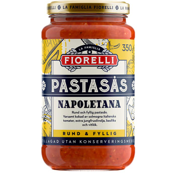 Pastasås Napoletan 350g  Fiorelli