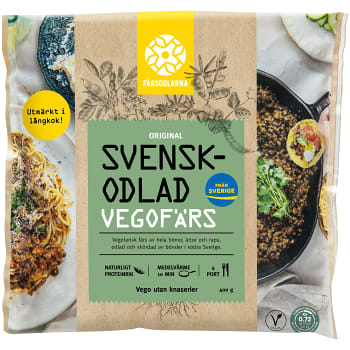 Svenskodlad Färs Original Fryst 400g Svenska Färsodlarna