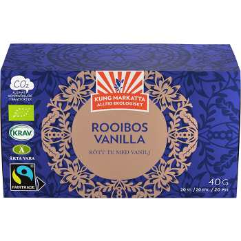 Rooibos Vanilj 20-p KRAV Kung Markatta