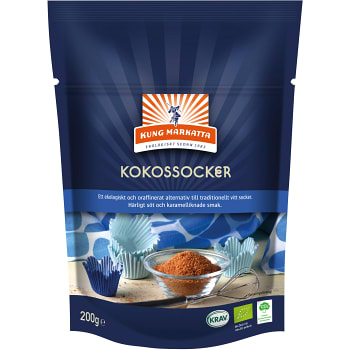 Kokossocker Ekologiskt 200g Kung Markatta