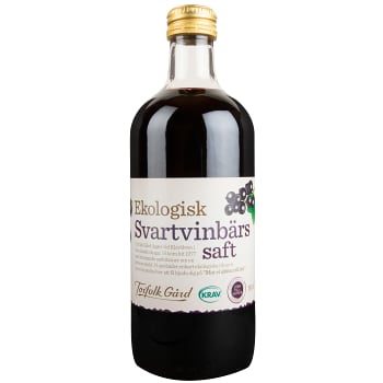 Svartvinbärssaft 50cl KRAV Torfolk Gård