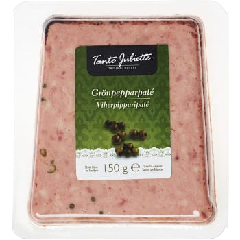 Grönpepparpaté 150g Tante Juliette