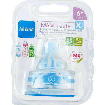 Dinapp Teat Stl X 2-p MAM 