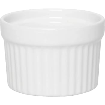 Ramekin Rund Vit 9x5cm ICA