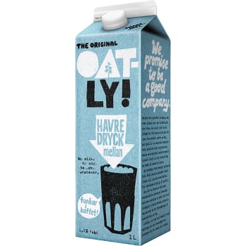 Havredryck Mellan 1l Oatly