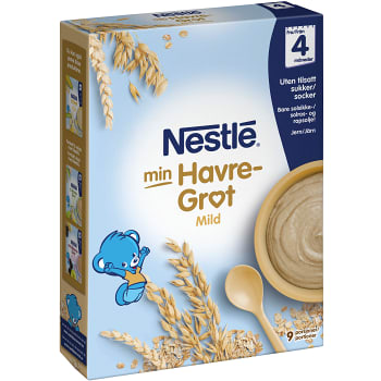 Havregröt Mild Naturell 4m 270g Nestle