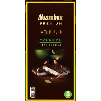 Chokladkaka Premium Filled marzipan 150g Marabou