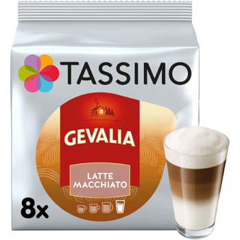 Kaffekapslar, Gevalia, 8st, Tassimo