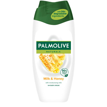 Duschtvål Honey &amp; milk 250ml Palmolive