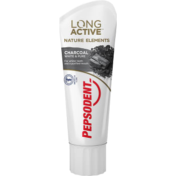 Tandkräm Nature Elements Charcoal 75ml Pepsodent