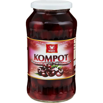 Körsbärskompott 700g Motyl
