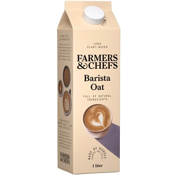 Havredryck Barista Oat Drink Natural 1l Farmers & Chefs