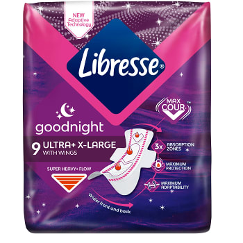 Bindor Goodnight Ultra thin 9st Libresse