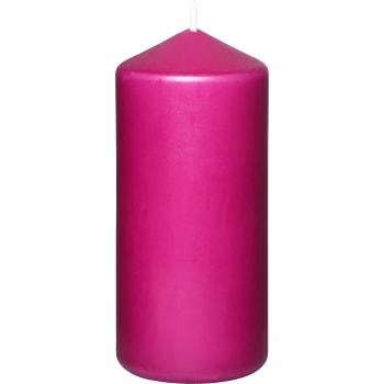 Blockljus Plommon 15cm 1-p ICA