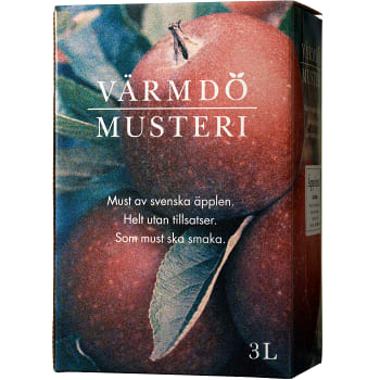 Äppelmust 3l Värmdö Musteri