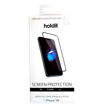Skärmskydd Glas iPhoneXR 1-p Holdit