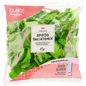 Sallatsmix Finbladig Spröd Sköljd 65g ICA