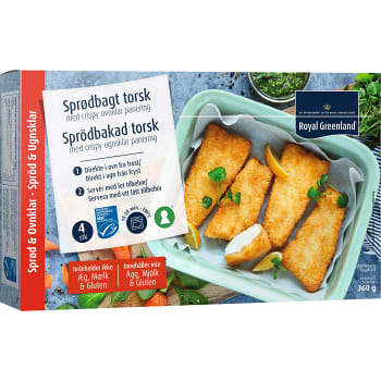 Torsk Sprödbakad 360g Royal Greenland