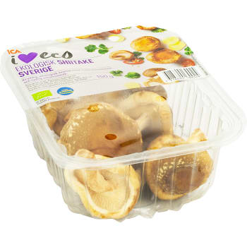 Shiitake Ekologisk 150g Klass 1 ICA I love eco