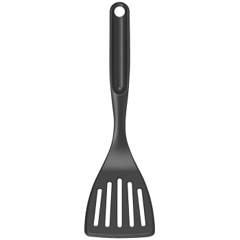 Stekspade Svart Nylon med hål 29,5cm Gastromax