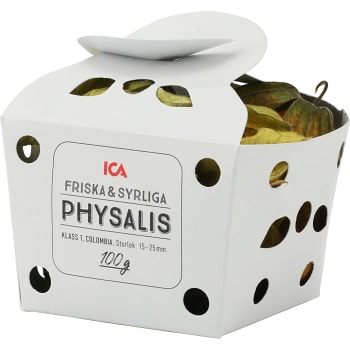 Physalis 100g Klass 1 ICA