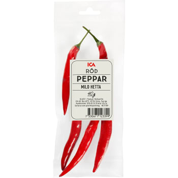 Röd peppar 40g Klass 1 ICA