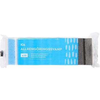 Allrengöringssvamp 10-p ICA