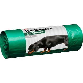 Hundbajspåse Grön 50-p ICA
