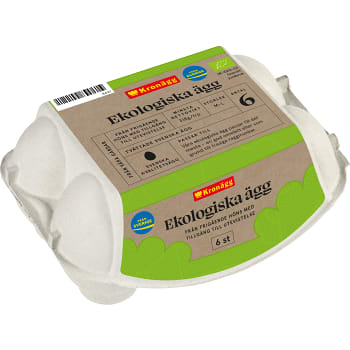 Ägg M/L Ekologiska 6-p Kronägg
