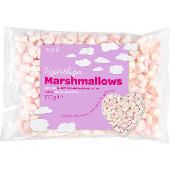 Hjärtliga Marshmallows 150g Treatville