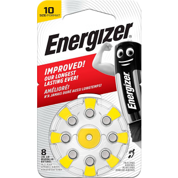Hörapparatsbatteri 10 TL8 8-pack Energizer