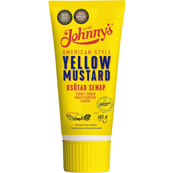 Johnny's Yellow Mustard 190g Johnnys