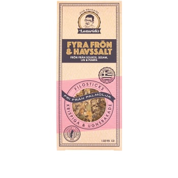 Filosticks Frön Havssalt 125g Lazaridis