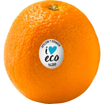 Apelsin Navel Ekologisk ca 200g Klass 1 ICA I love eco | Handla mat ...