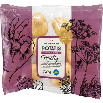 Mjölig potatis 1,2kg Klass 1 ICA