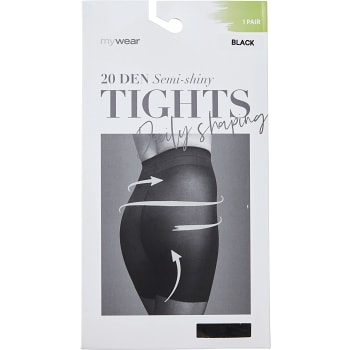 Strumpbyxa Daily Support 20 den Svart 36/38 1-p  Mywear mywear