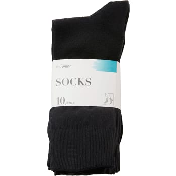 Strumpa Svart 36/38 10-p Mywear