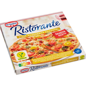 Pizza Ristorante Marger Pomodoro Vegansk Fryst 340g Dr. Oetker