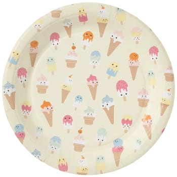 Assiett glassar 18cm 12-p ICA 
