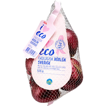 Rödlök 500g Rosa bandet Klass 1 ICA I love eco   