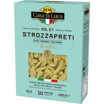 Pasta Strozzapreti 400g Zeta