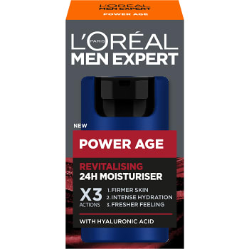 Ansiktskräm Power Age Revitalising Moisturiser 50ml Men Expert