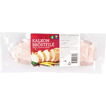 Kalkonbröstfile Fryst ca 450g ICA