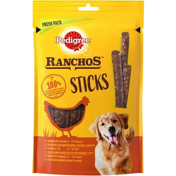 Tuggpinnar Hund Ranchos Chicken 60g Pedigree