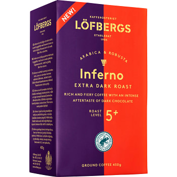 Kaffe Inferno brygg 450g Löfbergs