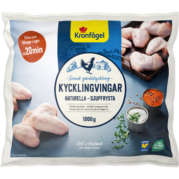 Kycklingvingar Fryst 1kg Kronfågel