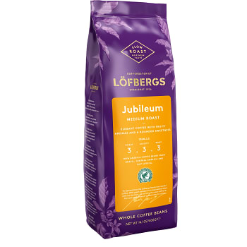 Kaffe Hela bönor Jubileum 400g Löfbergs