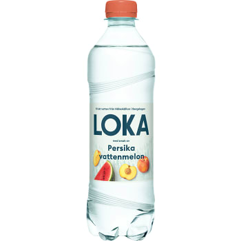 Vatten Kolsyrat Persika Vattenmelon 50cl Loka