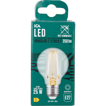 LED Klot E27 250lm ICA