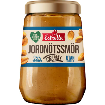 Jordnötssmör Creamy 340g Estrella